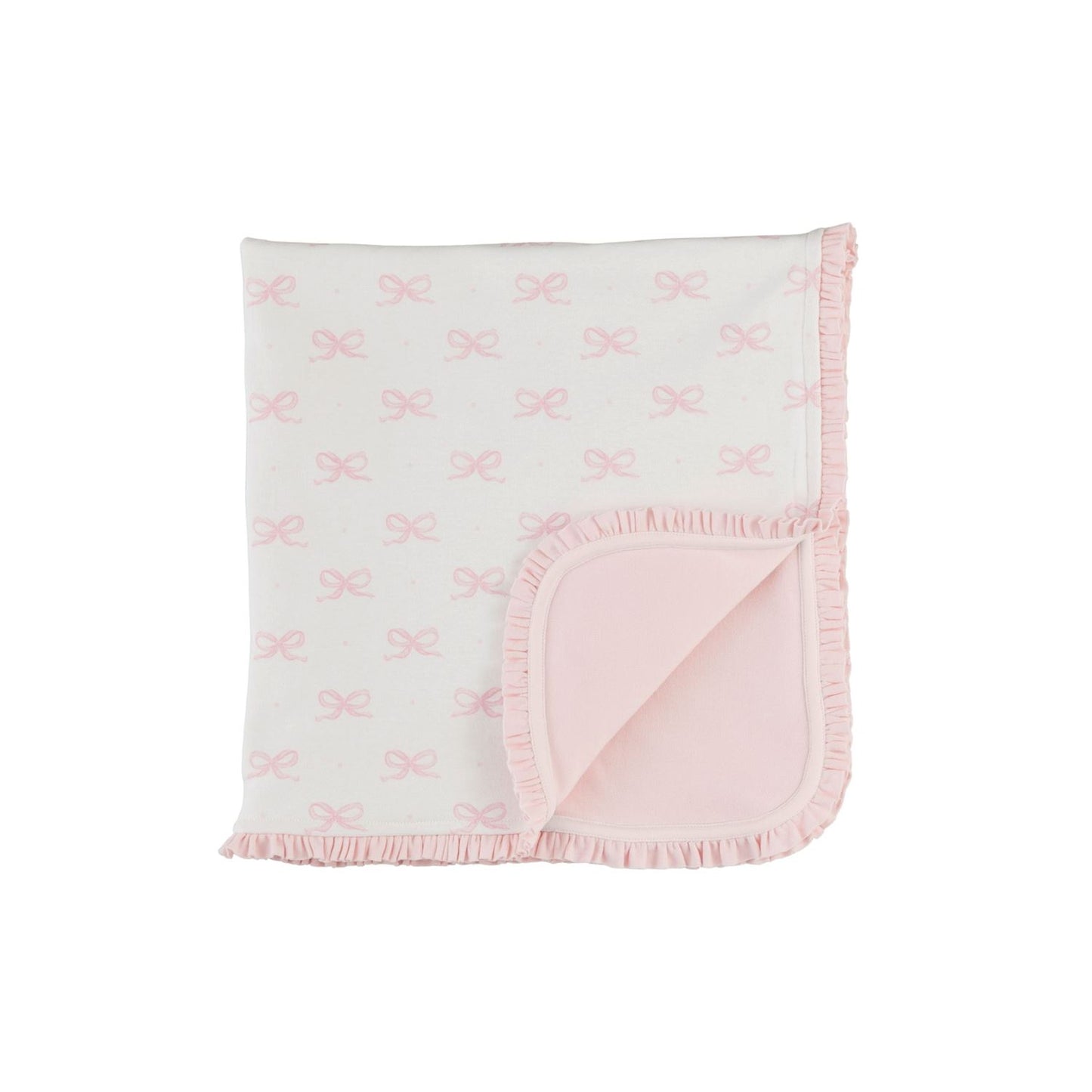 Mud Pie Girl Bows Arrival Blanket