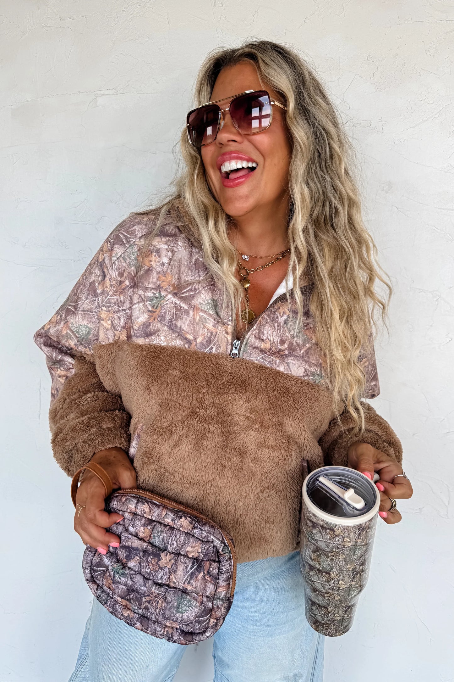 CAMO STAINLESS STEEL TUMBLER