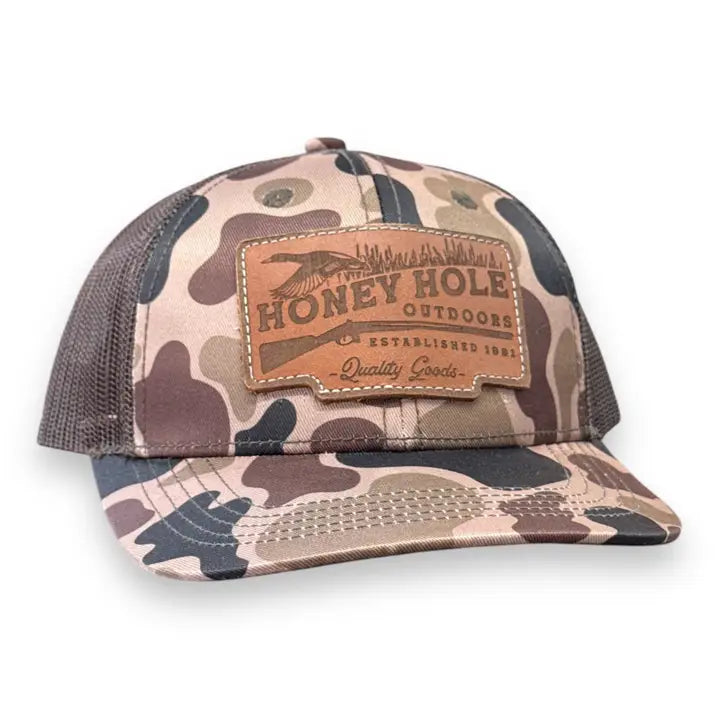 Youth Snapback - Leather Duck Shotty Hat