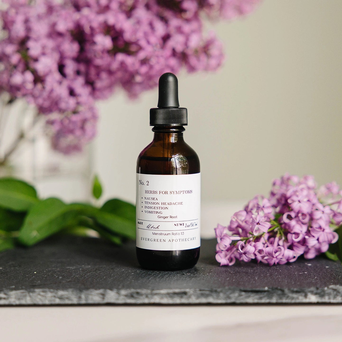 Nausea Tincture, Herbs For Symptoms No.2