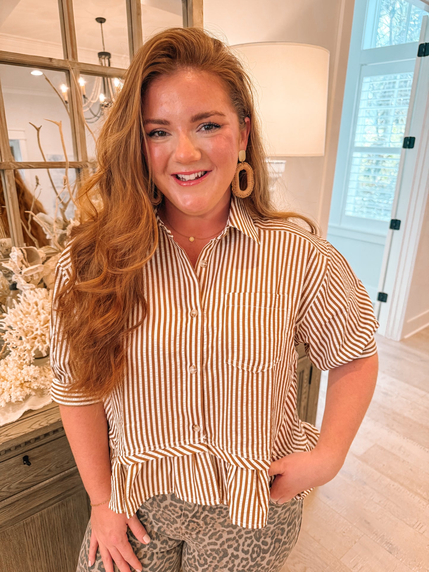 Time Away Stripe Top
