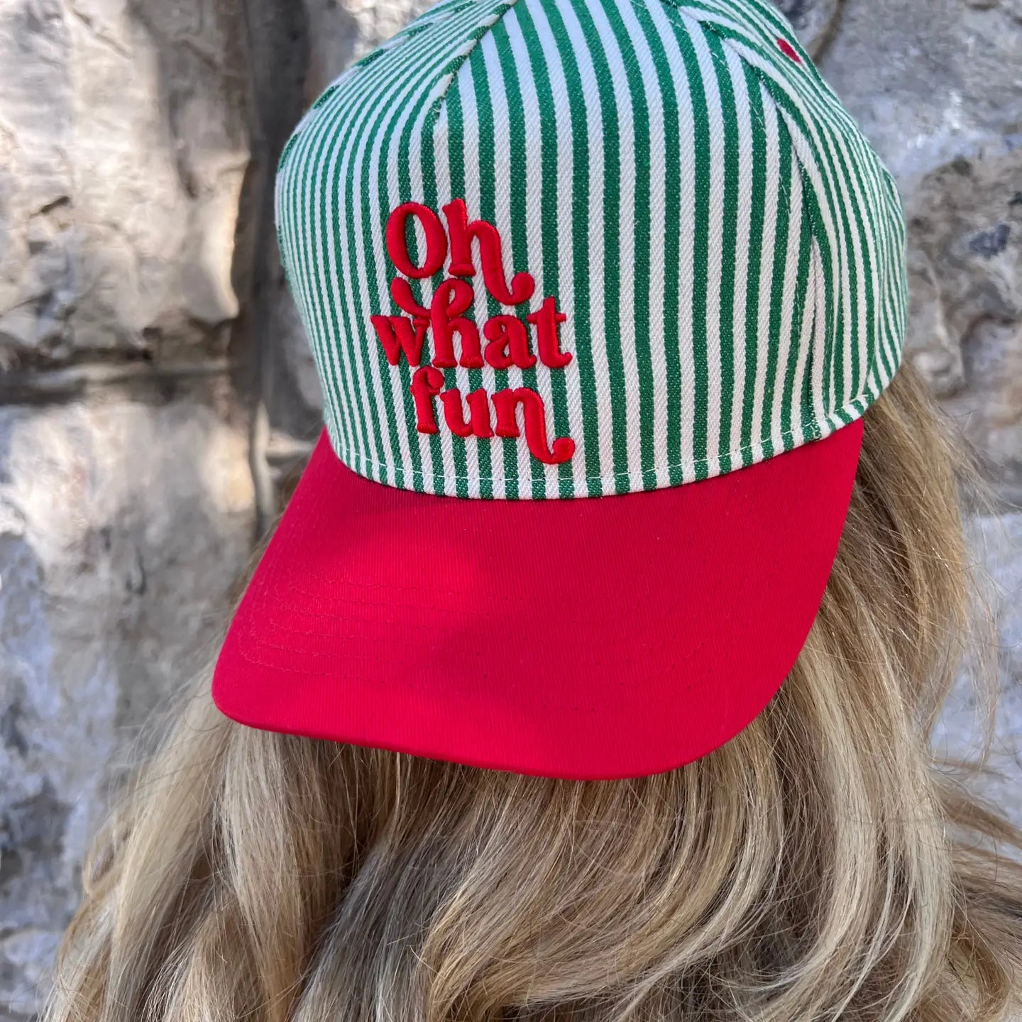 Oh What Fun Vintage Trucker Hat - PREORDER