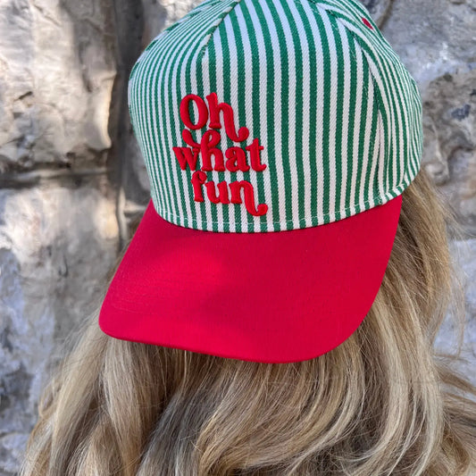Oh What Fun Vintage Trucker Hat - PREORDER