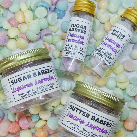 Luscious Lavender Solid Shea Butter Handmade Natural Lotion 9Gram