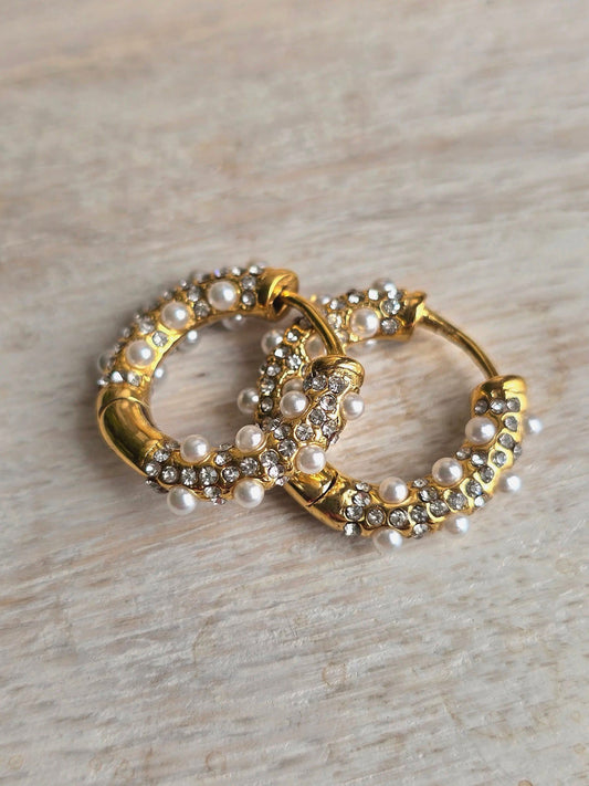 Marie Earrings Gold - PREORDER