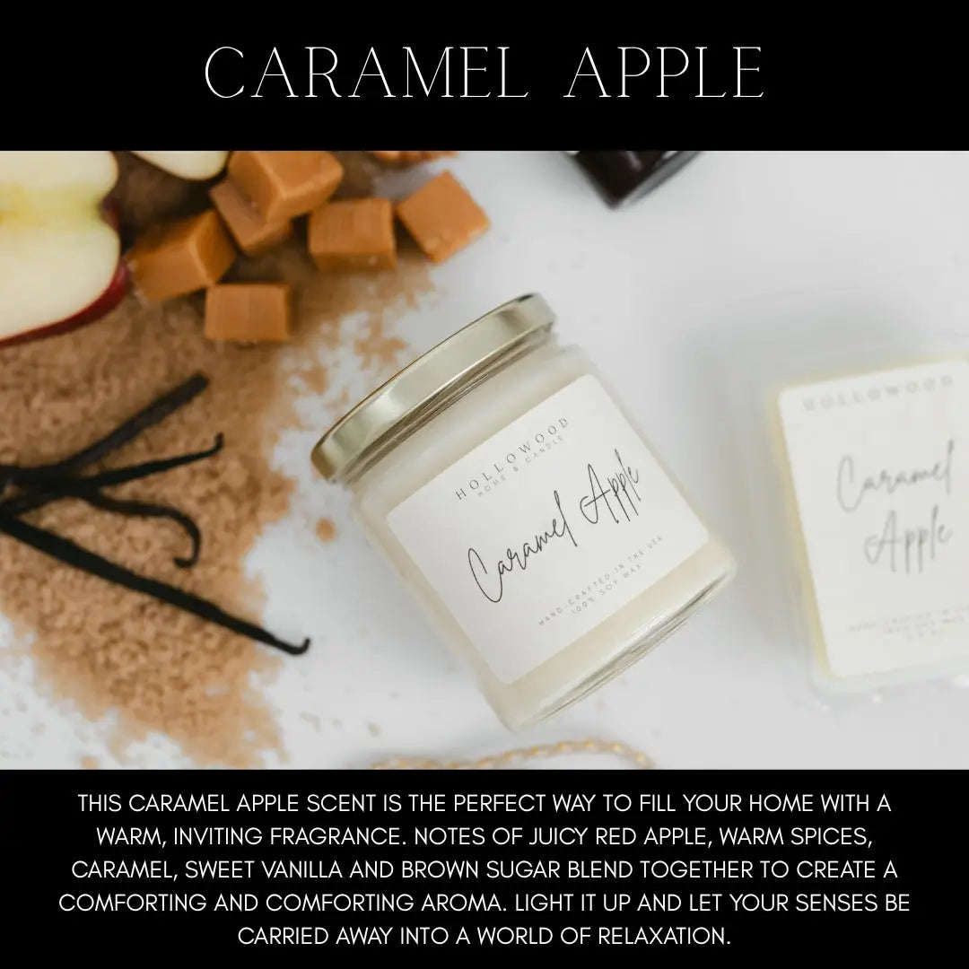 Caramel Apple | Fall | 8 oz Candle