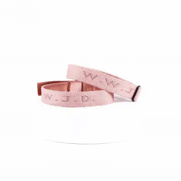 WWJD Bracelet - Pink