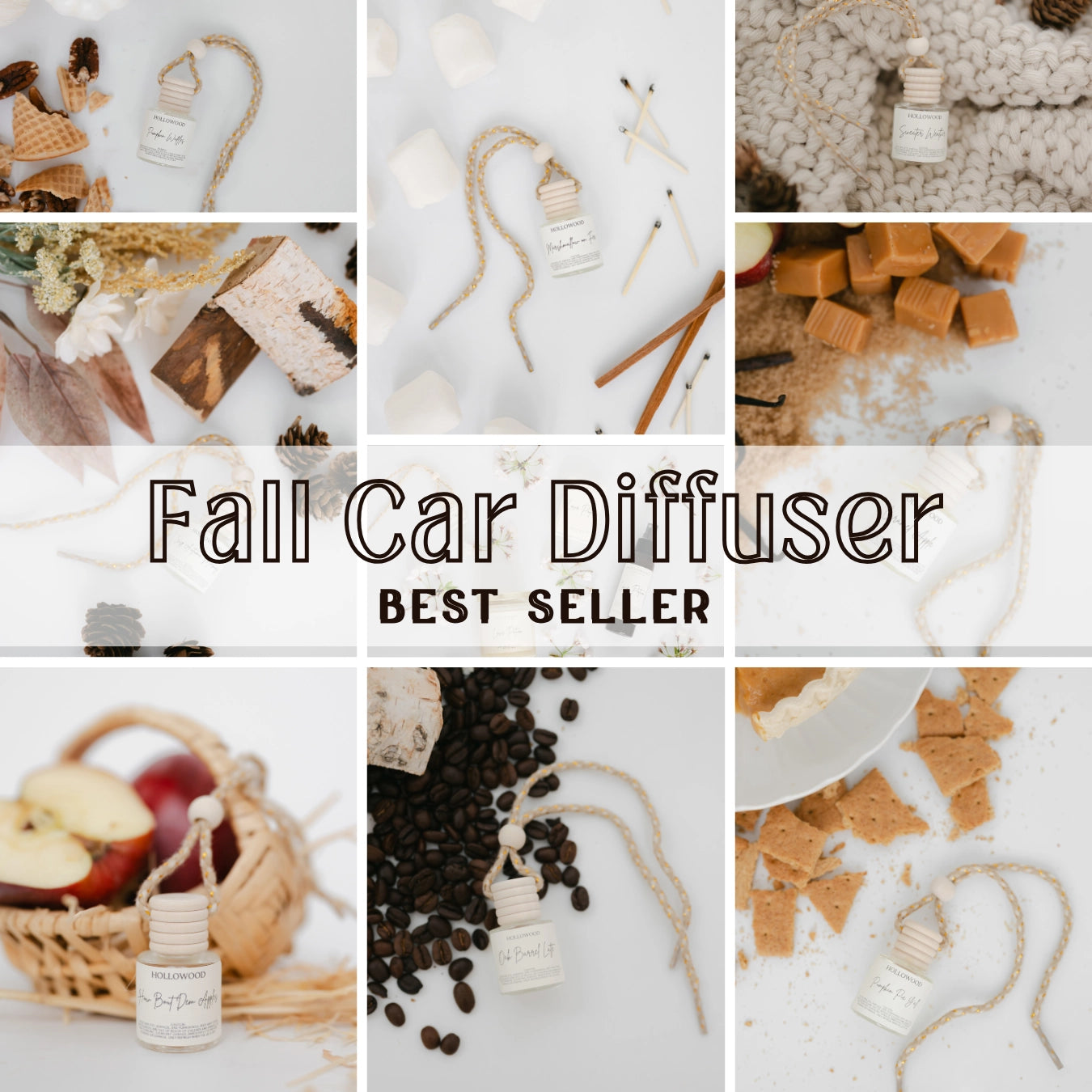 Warm Apple Cider Fall Car Diffuser