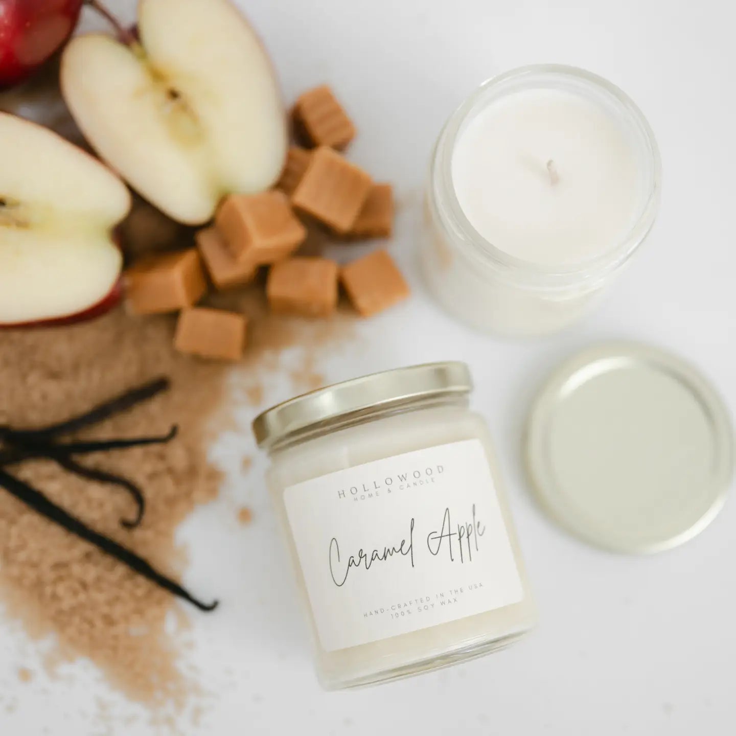 Caramel Apple | Fall | 8 oz Candle