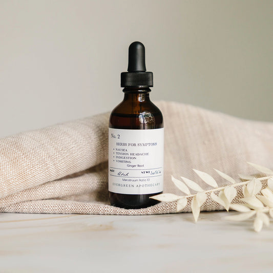 Nausea Tincture, Herbs For Symptoms No.2