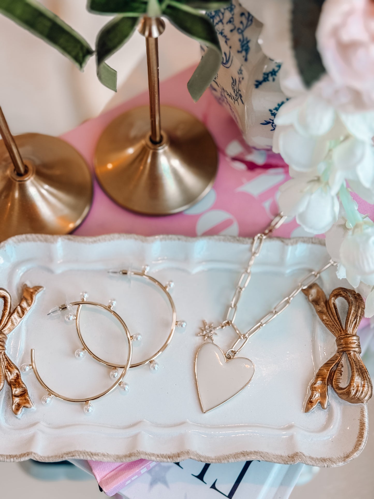 Camellia Earrings - PREORDER