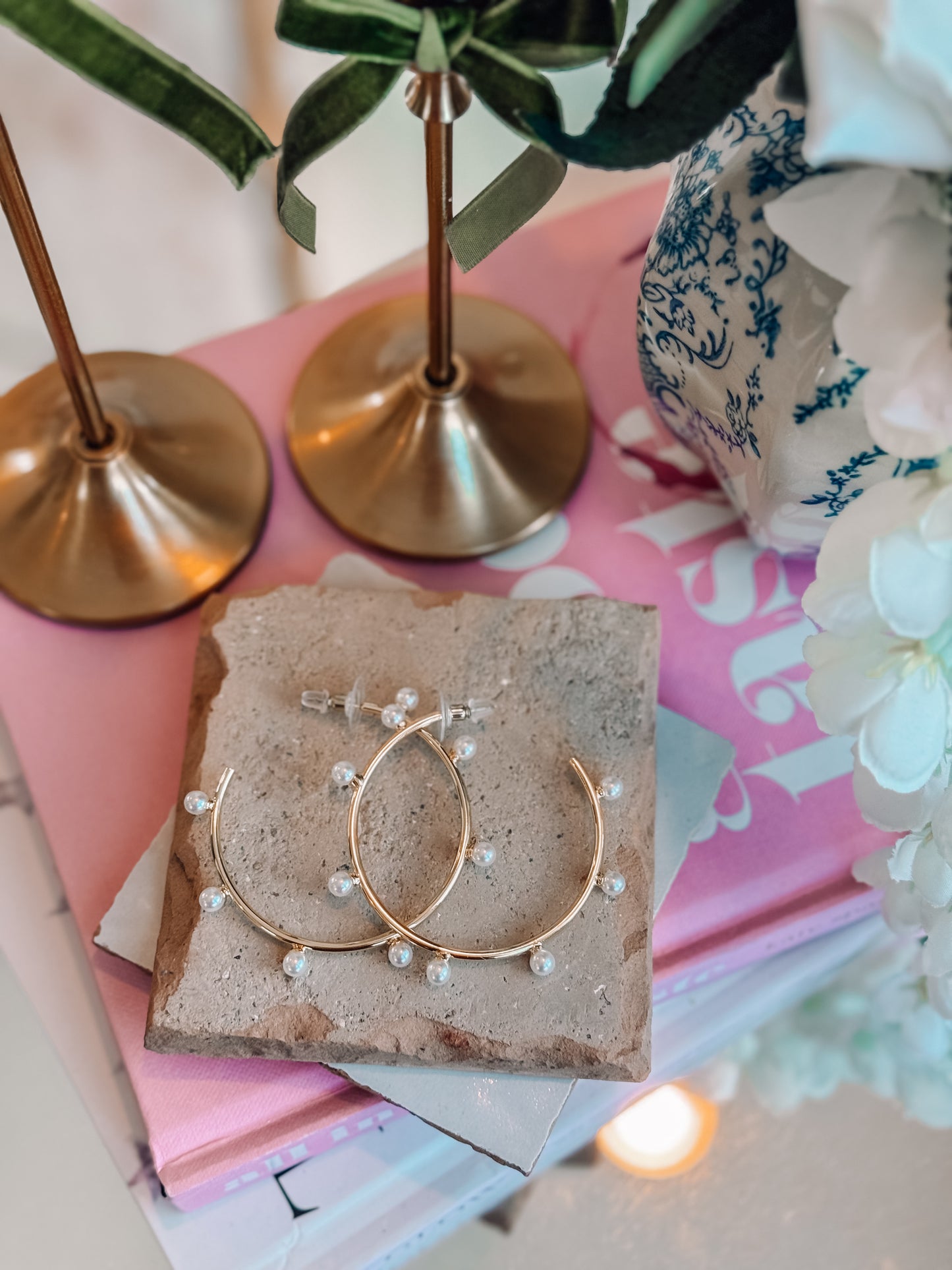 Camellia Earrings - PREORDER