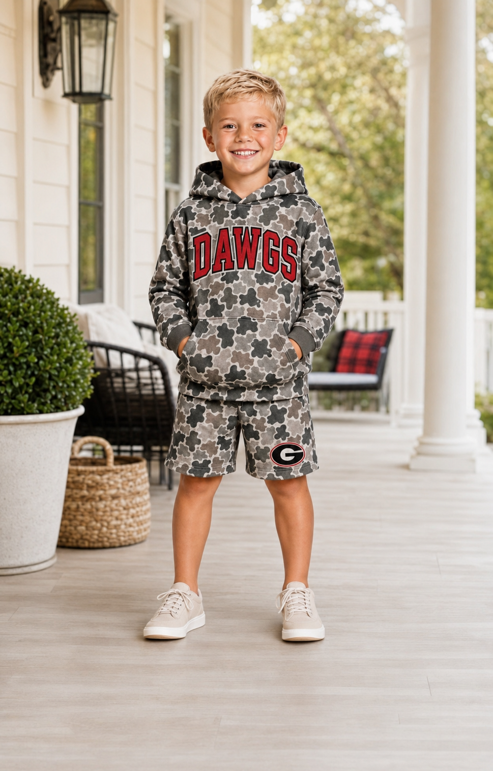 Boys Bulldogs Camo Set- PREORDER