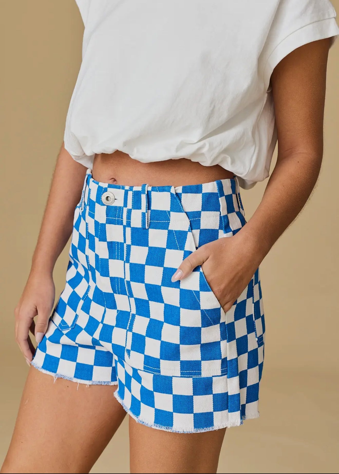 Game Day Denim Shorts