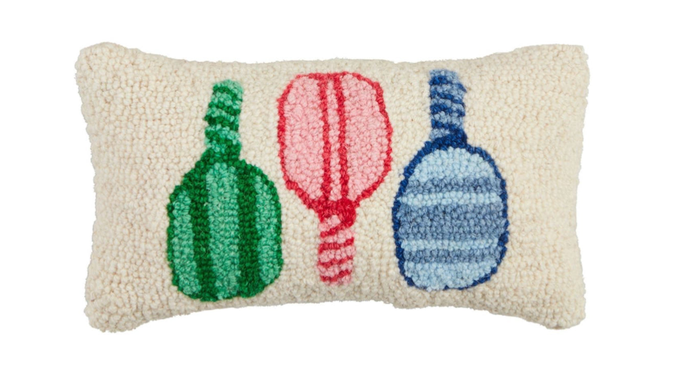 PICKLEBALL MINI HOOKED PILLOW