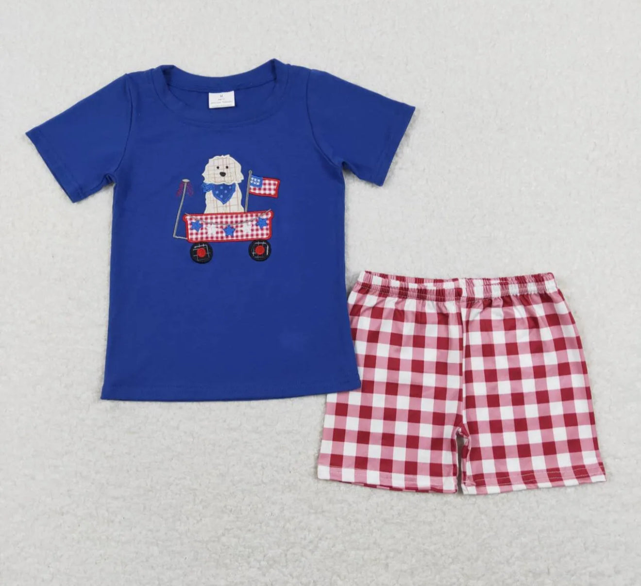 Boys 4th Of July Dog Outfit - PREORDER