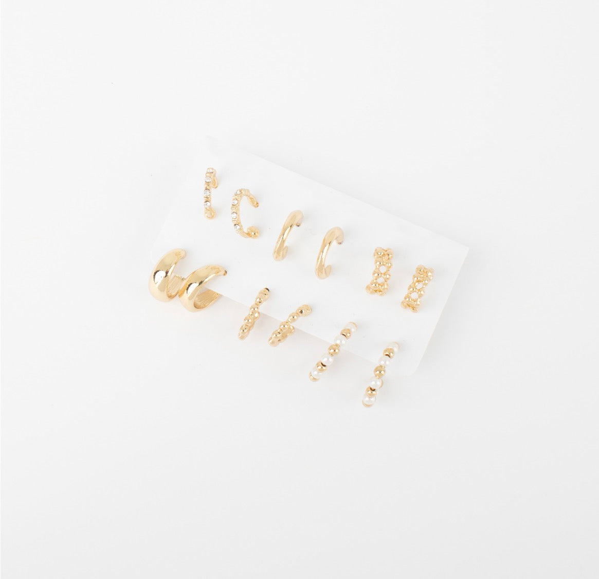 Gold Hunter Earring Set - PREORDER