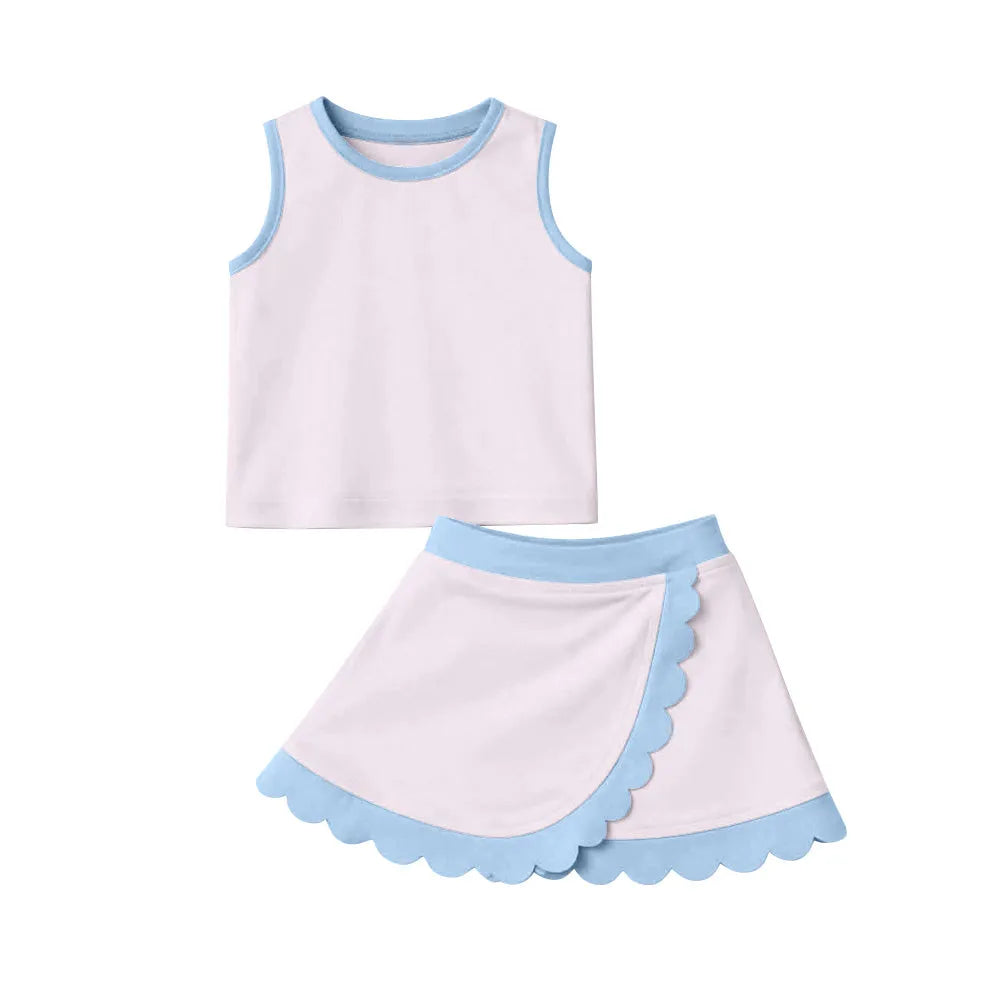 TODDLER CLOTHES PINK PRINT GIRL SUMMER YOGA SET
