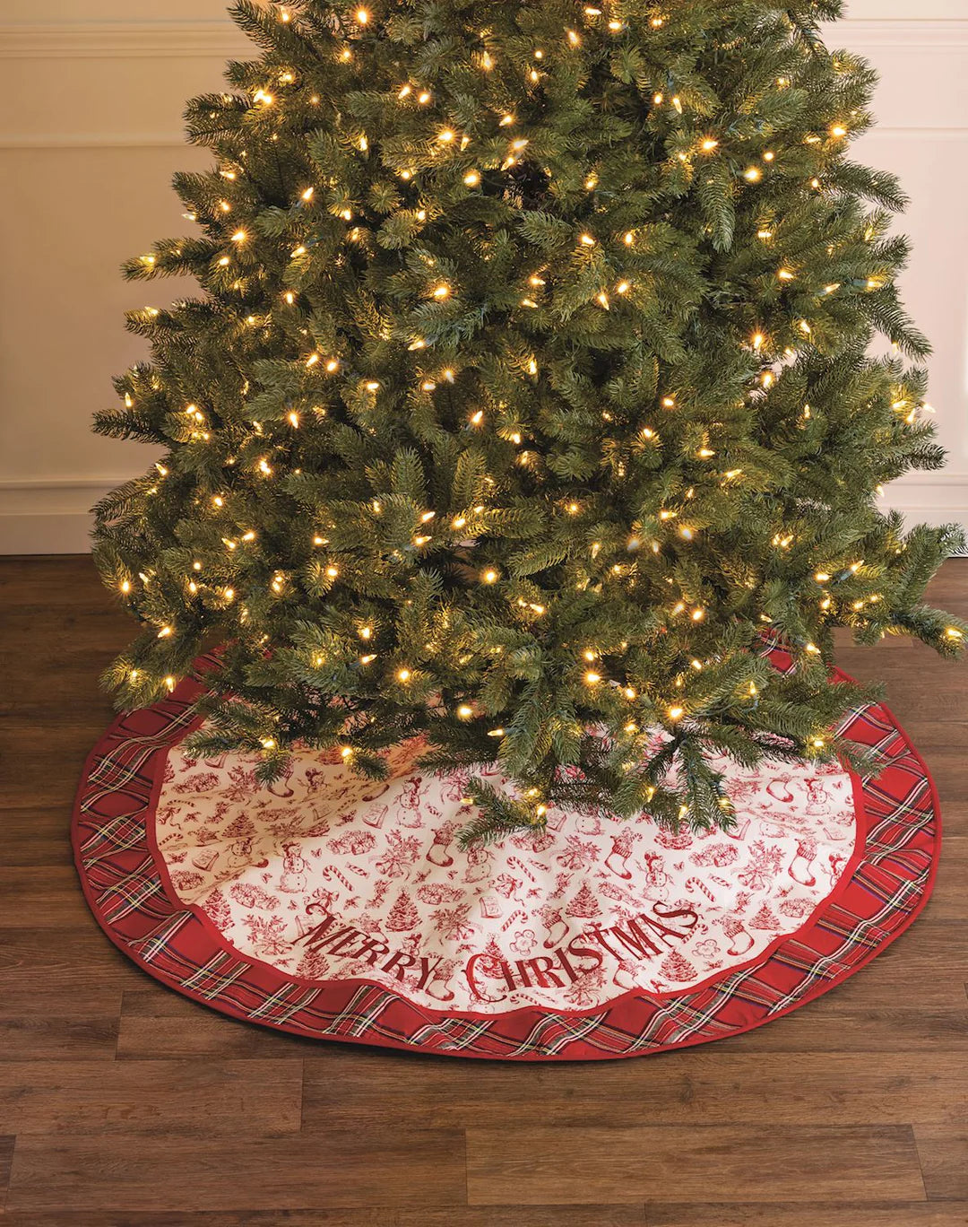 Mud Pie Toile Tree Skirt