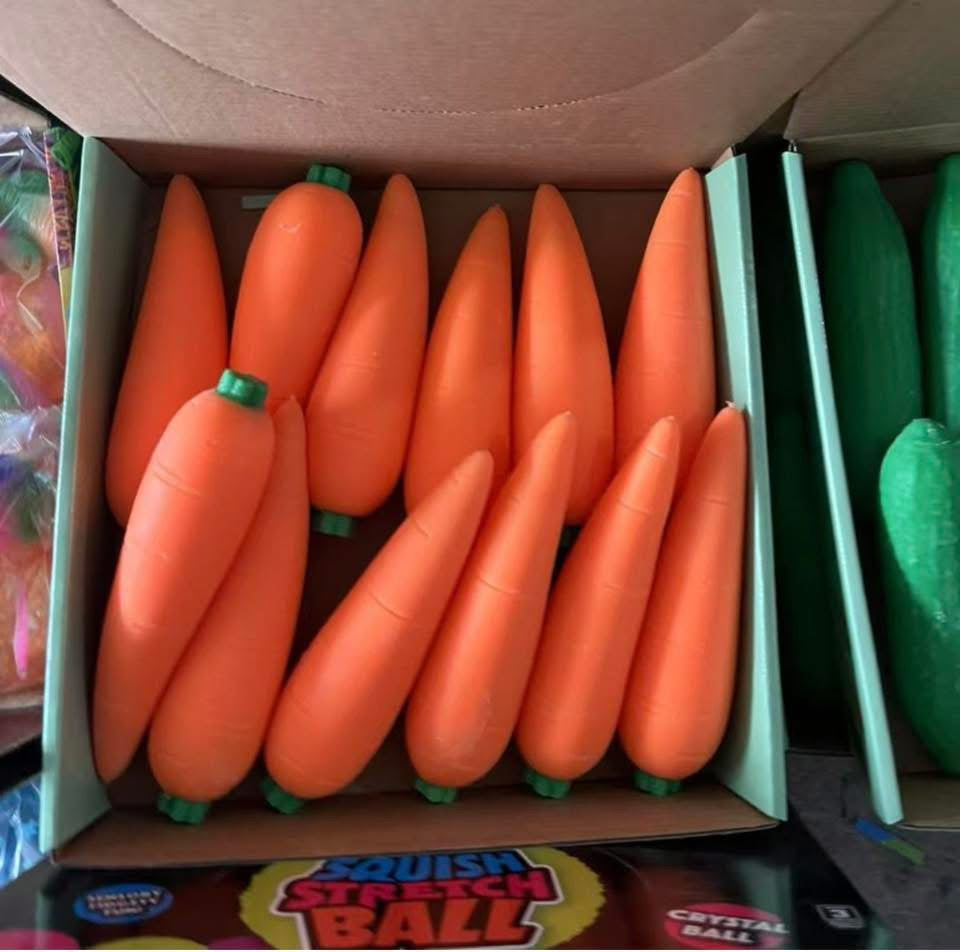 Carrot Squishy - PREORDER