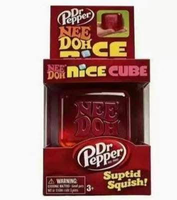 Needoh Dr. Pepper Cube Squishy - PREORDER