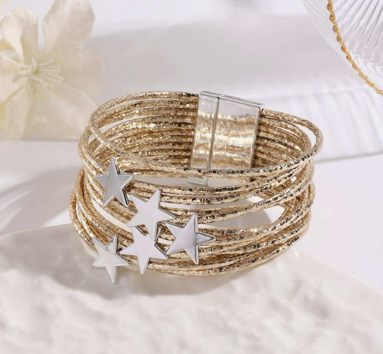 Gold Star Bracelet