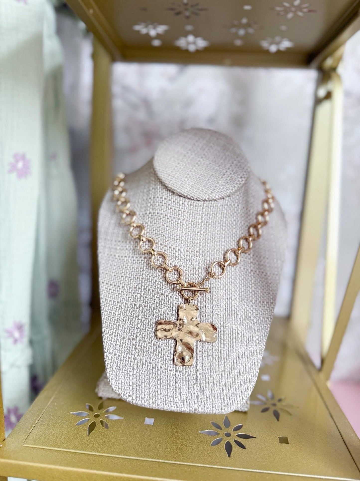 Chunky Cross Necklace