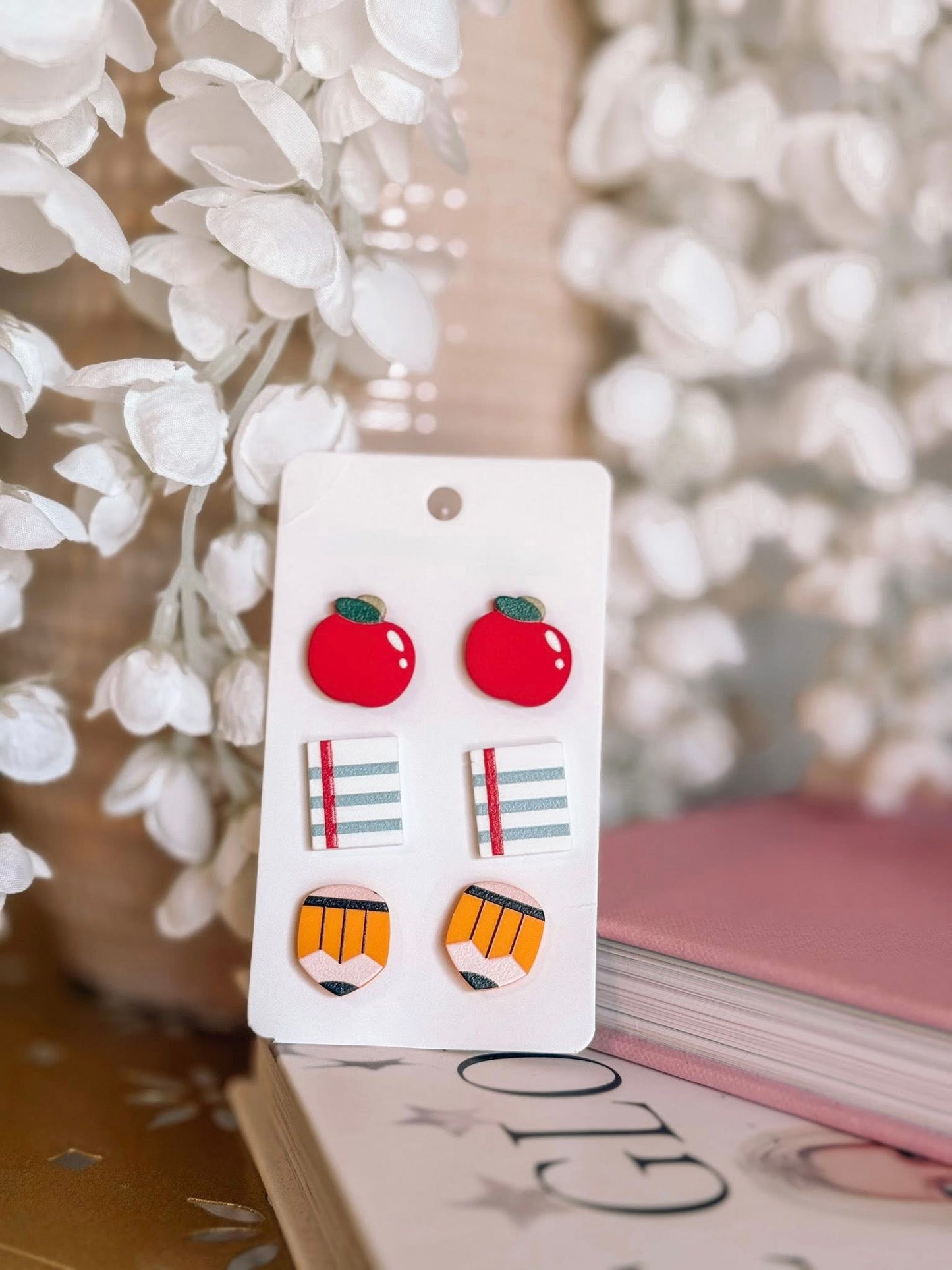Back To School Stud Set Earrings