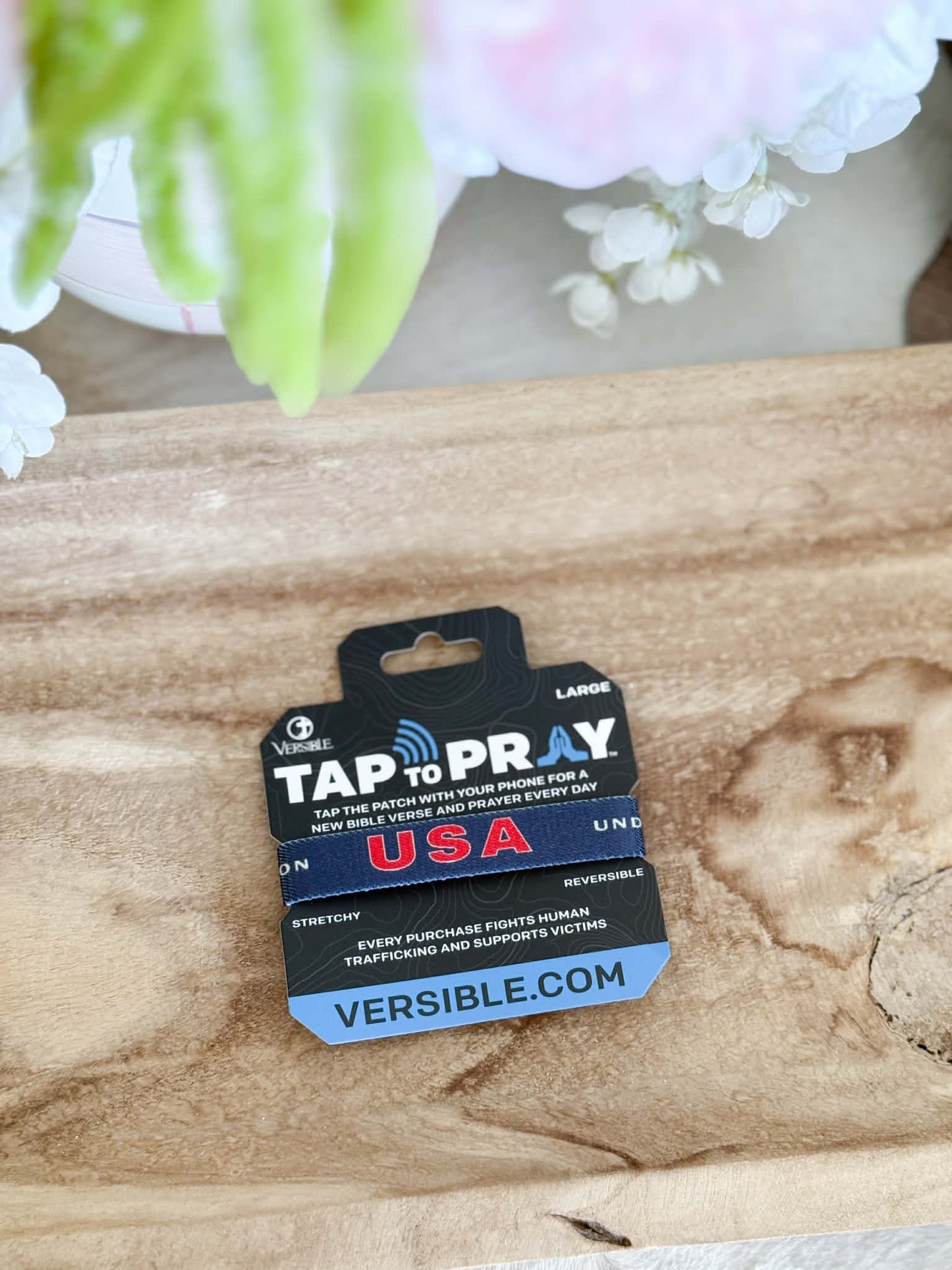 Tap To Pray® Wristband – Freedom - PREORDER