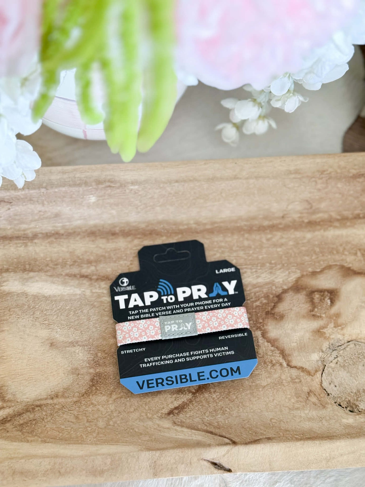 Tap To Pray® Wristband – Poppy & Pepper - PREORDER