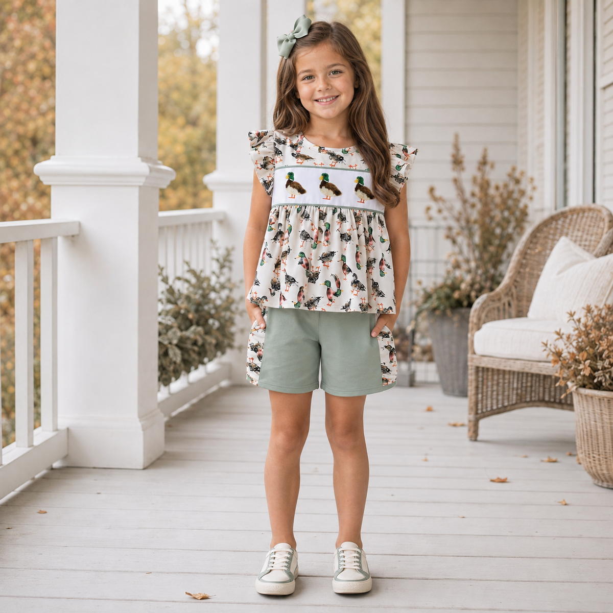 Mallard Meadow Ruffle Set