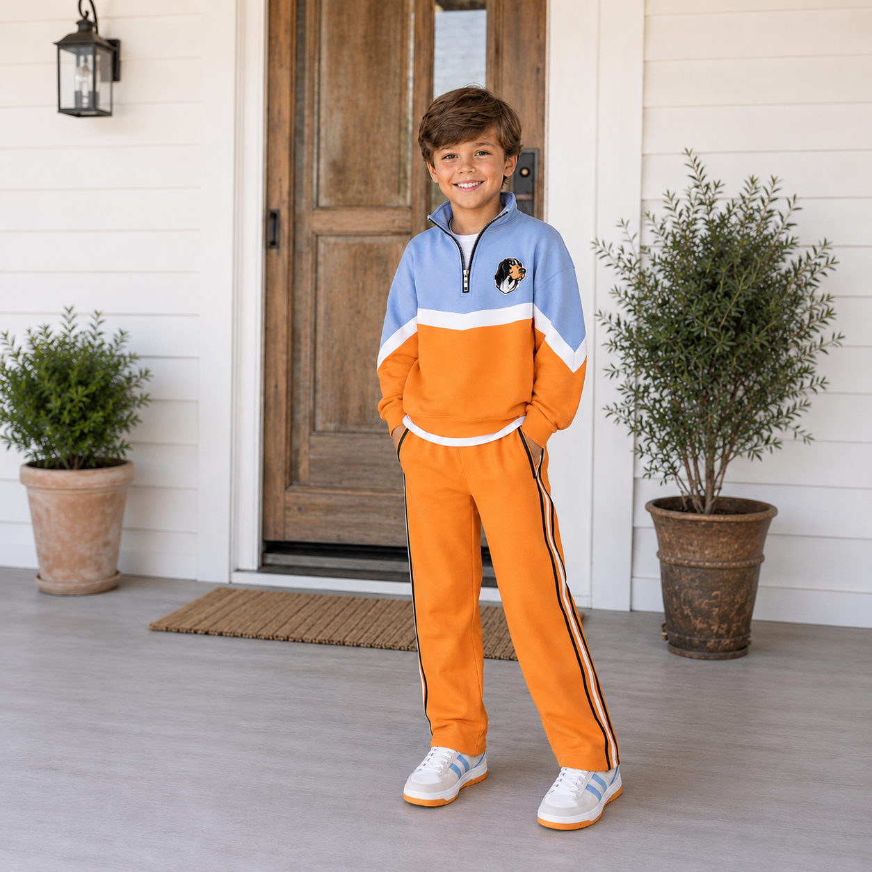 Boys TN Vols Orange & Blue Two Piece Set - PREORDER