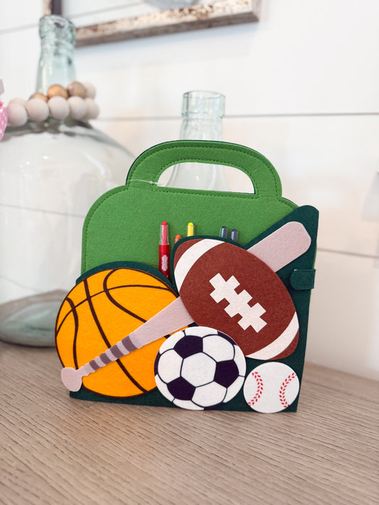 Mud Pie SPORTS ART FOLIO