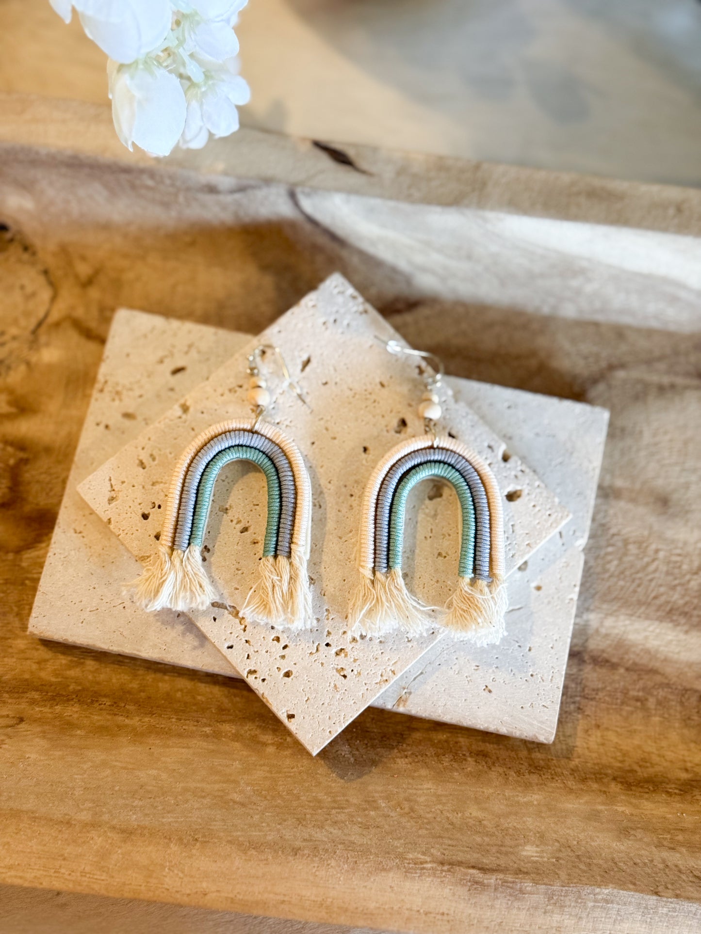 Pastel Rainbow Earrings