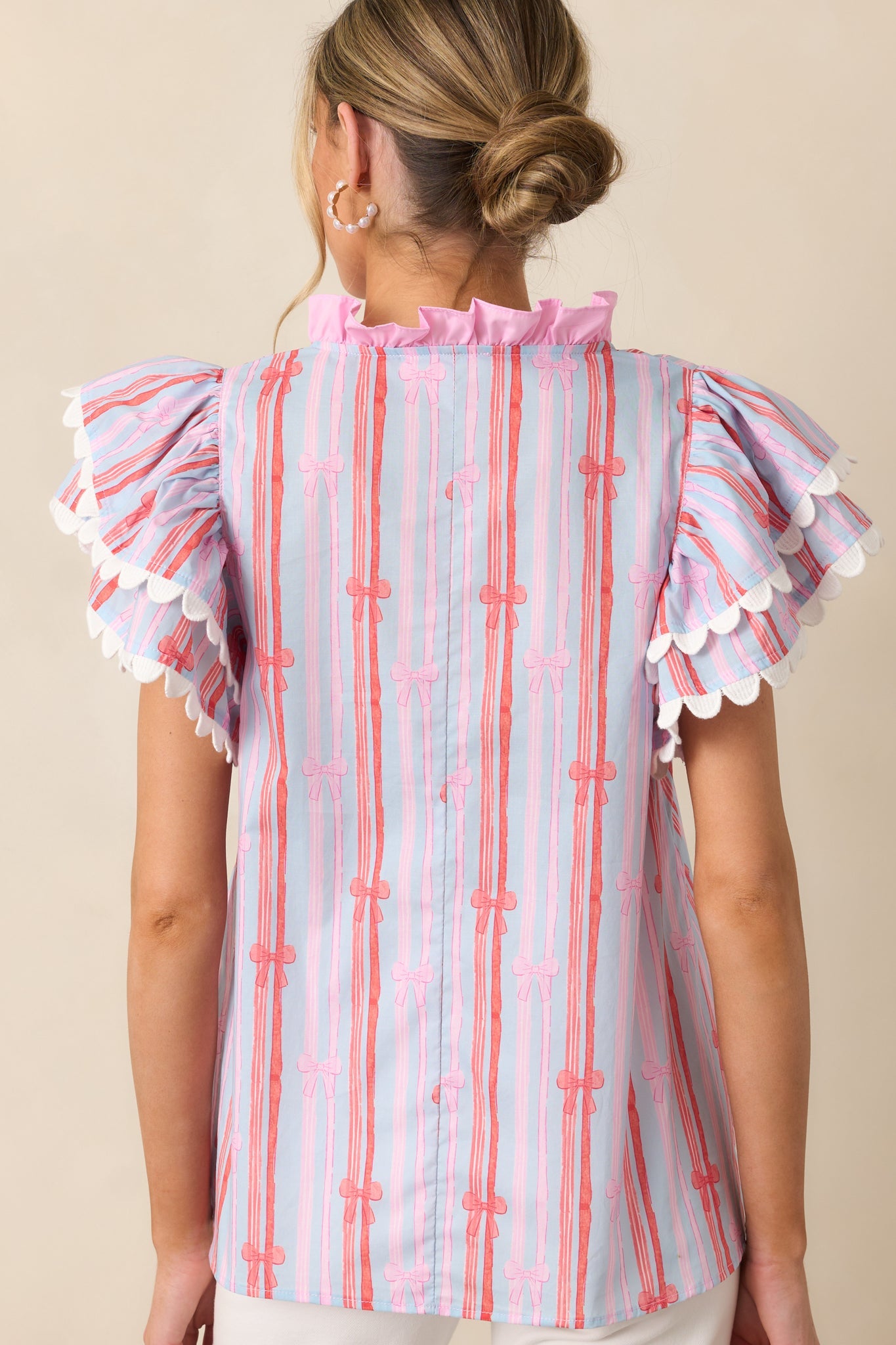 Bow Ruffle Tank
