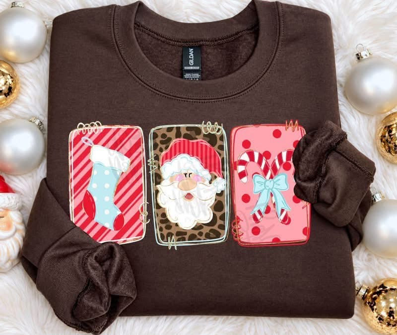 Santa's Scrapbook T Shirt On Gildan - PREORDER