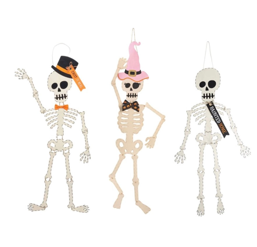SKELETON DOOR HANGERS - PREORDER