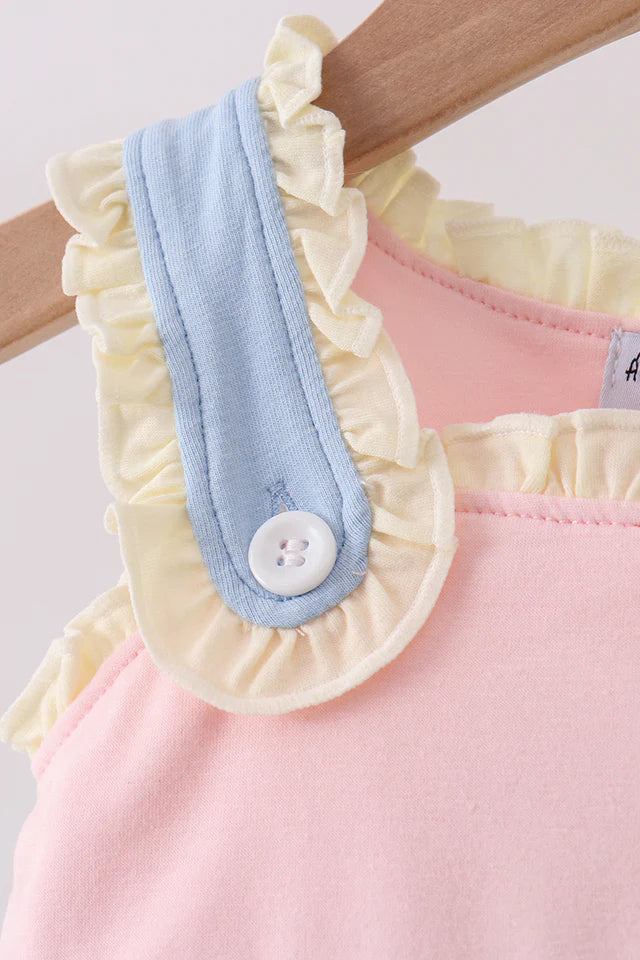 COLOR BLOCK RUFFLE BUBBLE - PREORDER