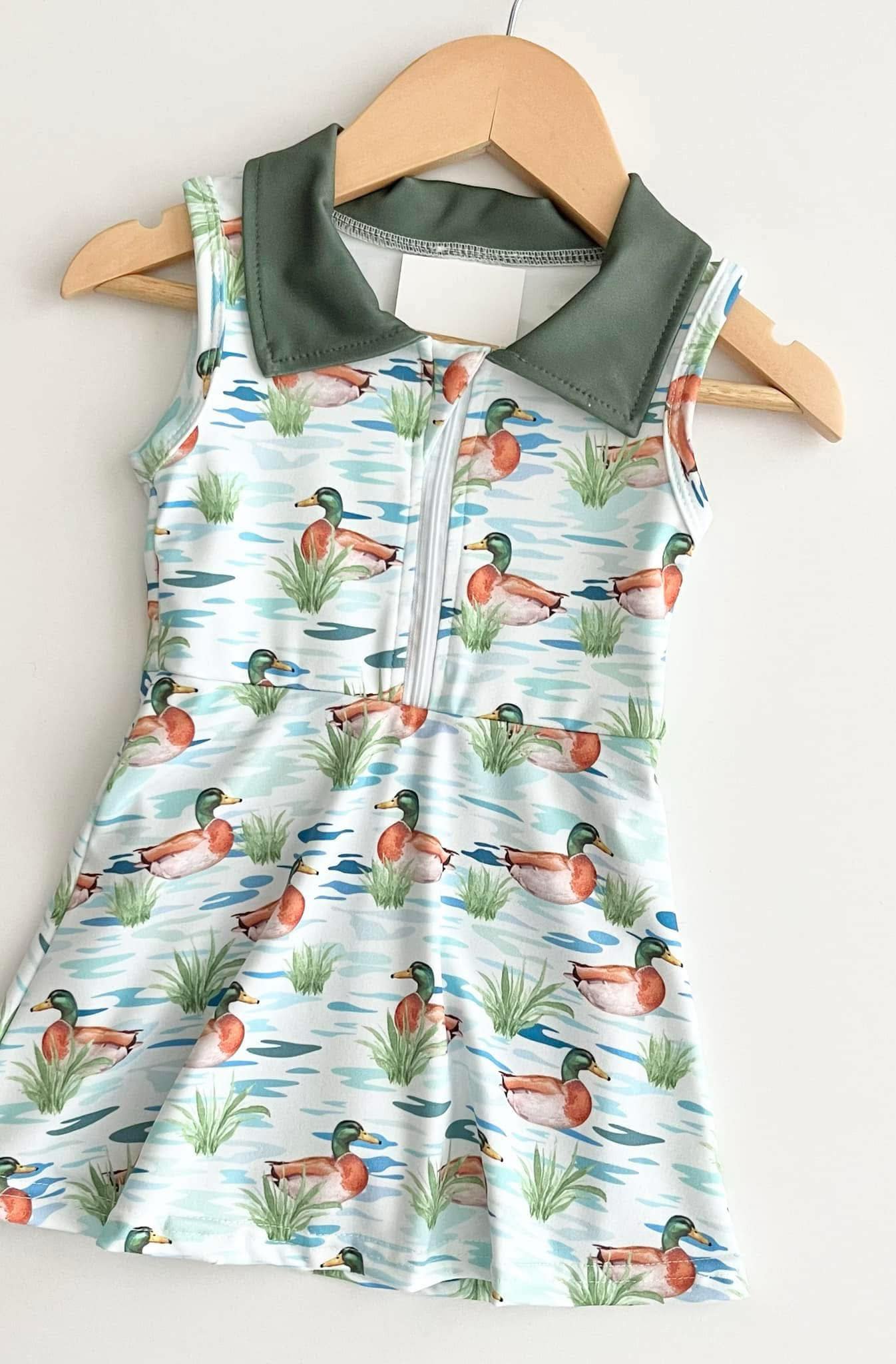 Girls Duck Athletic Dress