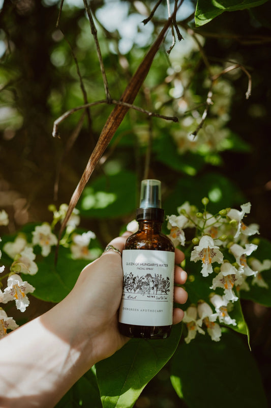 Queen of Hungarys Water, Herbal Face & Body Spray