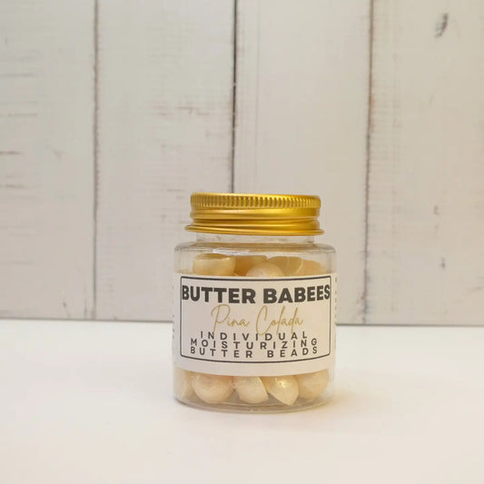 Pina Colada Body Butter Handmade Natural Shea Lotion Beads
