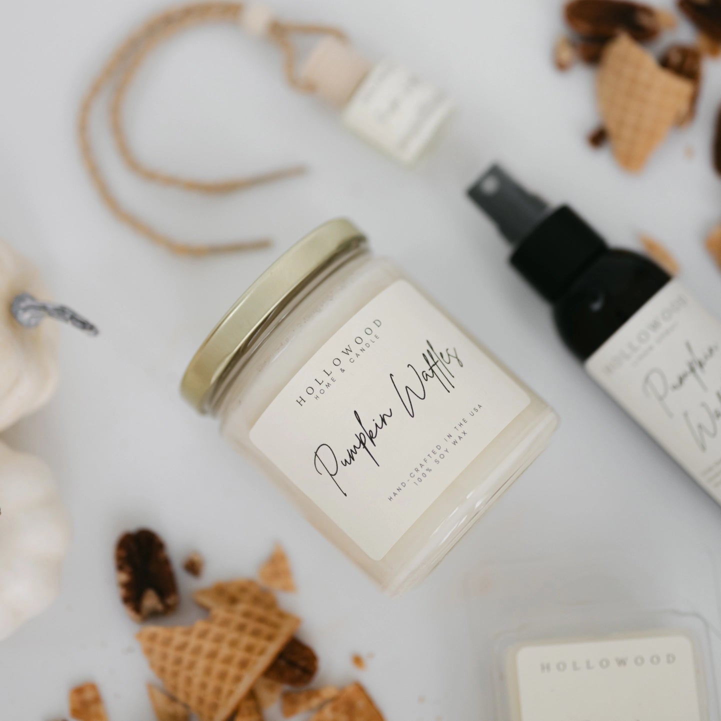 Pumpkin Waffles | Linen Spray