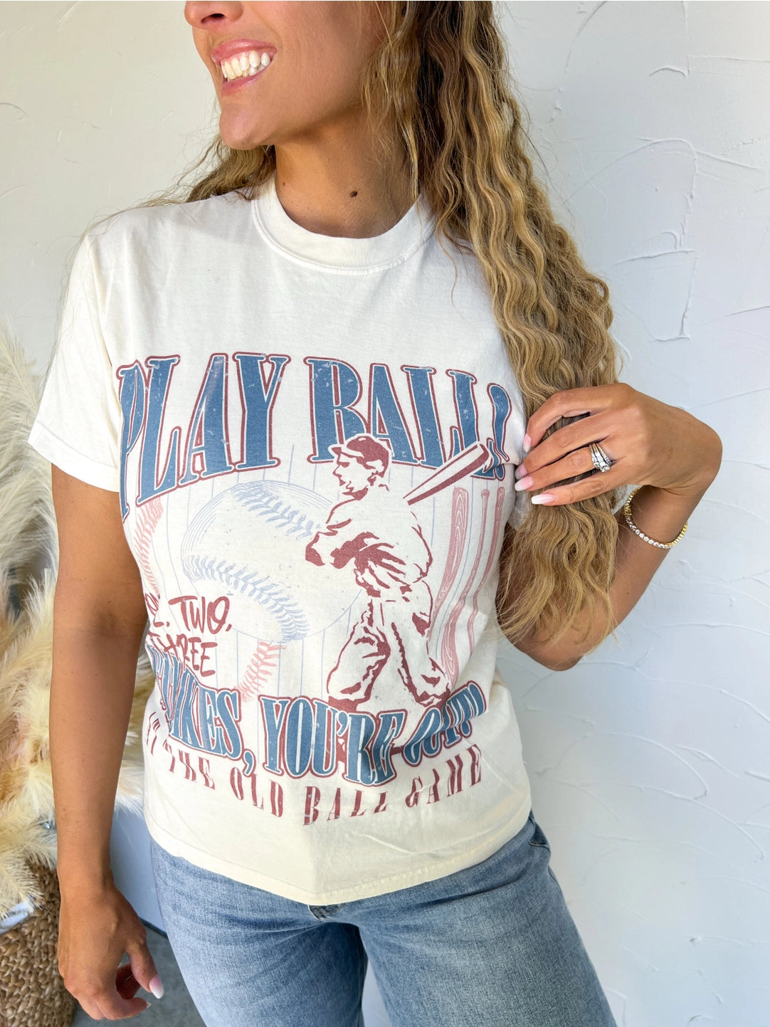 Vintage Old Ball Game T Shirt