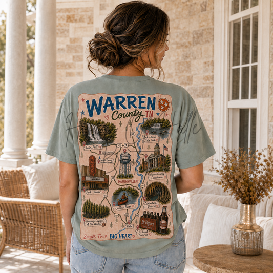 Women's Warren County Comfort Colors T-Shirt - PREORDER