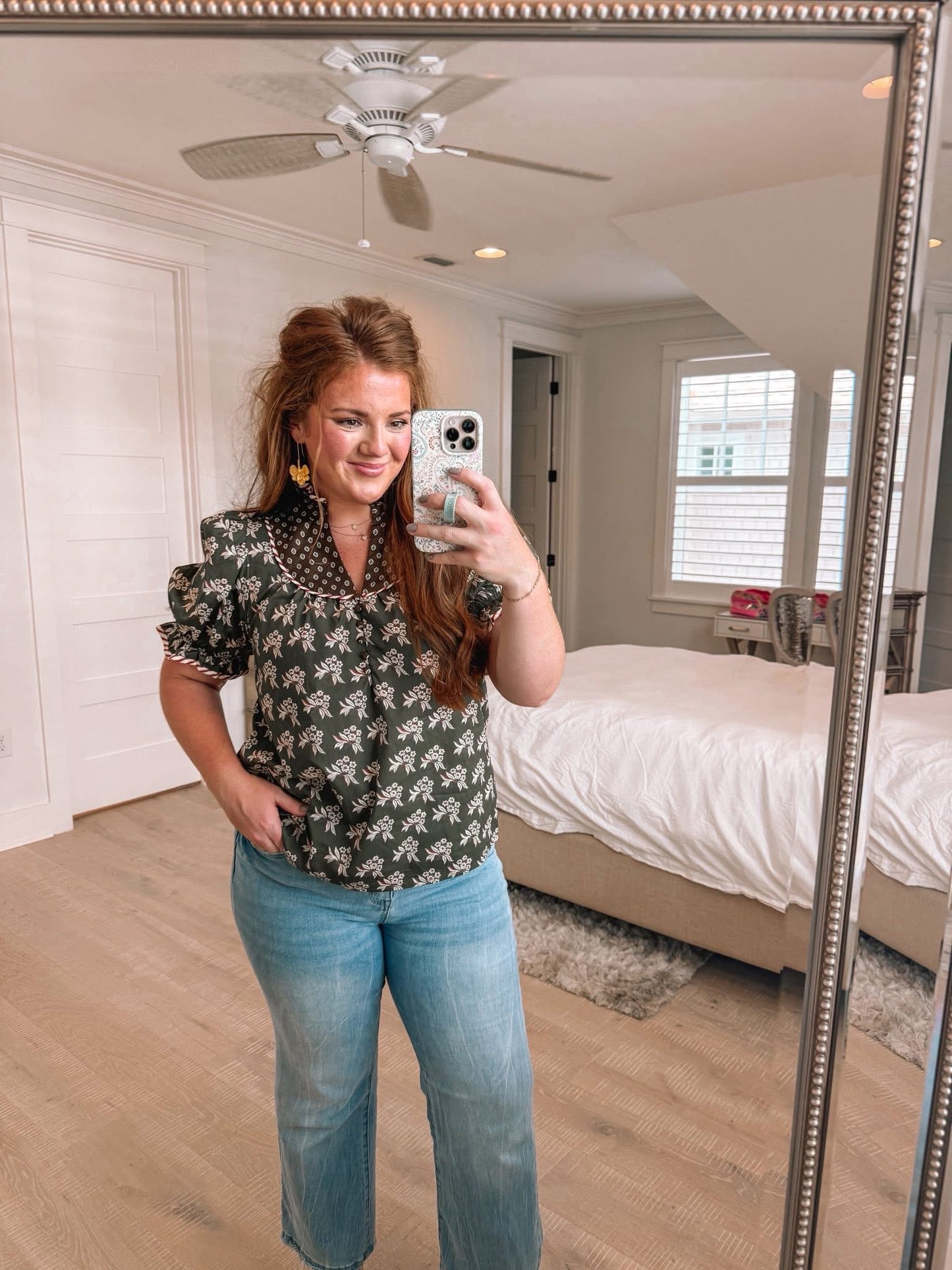 Olive Branch Top