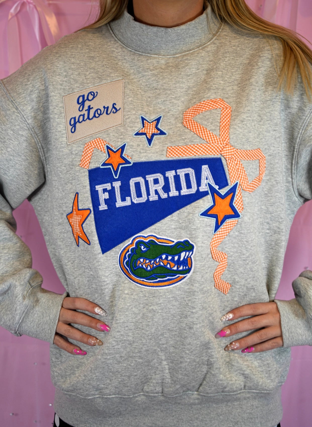 Florida Appliqué Mockneck - PREORDER