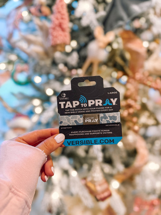 Tap To Pray™ Wristbands -River Rock Camo