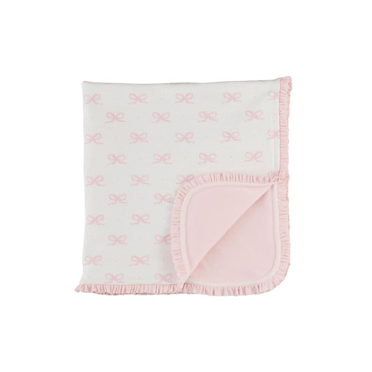 Mud Pie Girl Bows Arrival Blanket