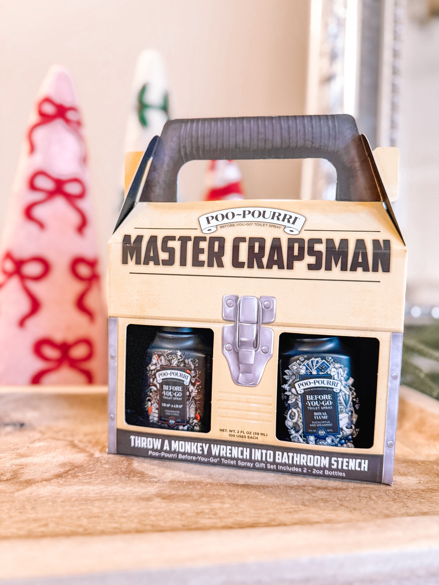 Poo~Pourri Master Crapsman Gift Set 2 Pack 2 oz