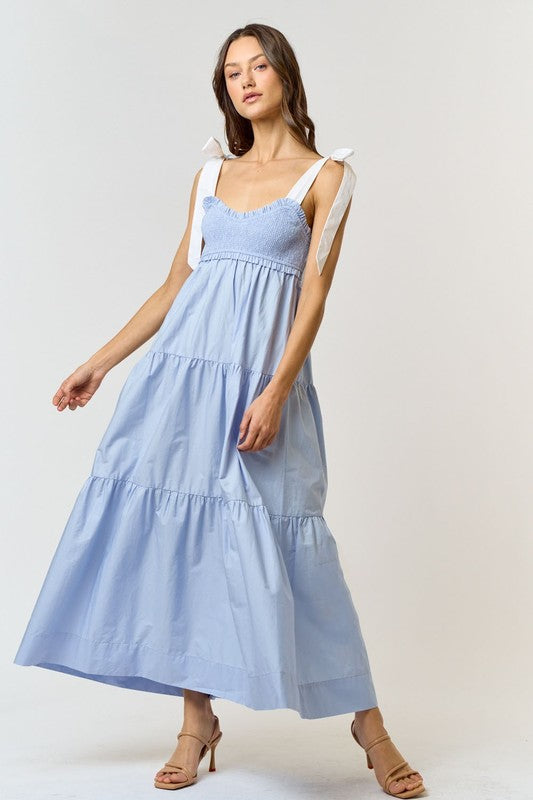 Barbara Tiered Maxi Dress